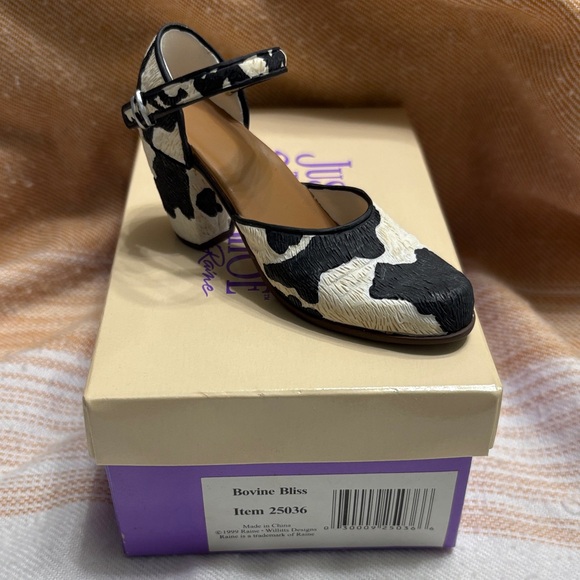 Just The Right Shoe Shoes - Just The Right Shoe Black and White Heels